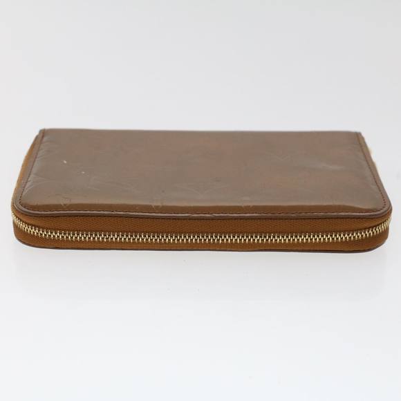 LOUIS VUITTON Monogram Vernis Eldridge Long Wallet Bronze M91127 LV Auth 46300 - Picture 4 of 16